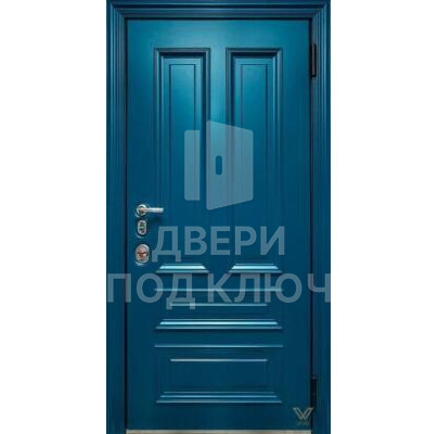 Элитный входной однопольный дверной блок с багетом от производителя ДПК-11746